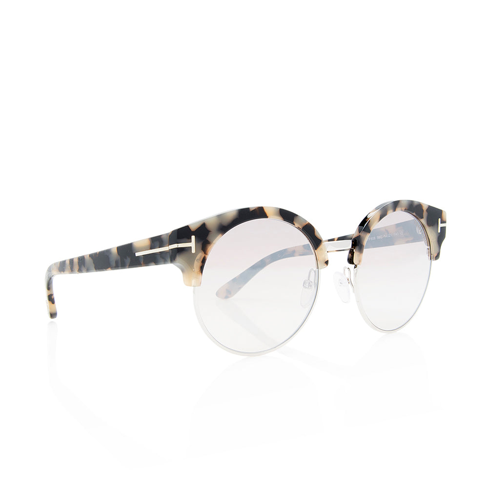 Tom Ford Alissa Clubmaster Sunglasses (SHF-11951)