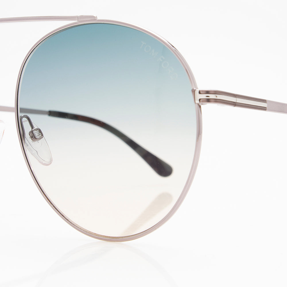 Tom Ford Simone Aviator Sunglasses - FINAL SALE (SHF-18756)