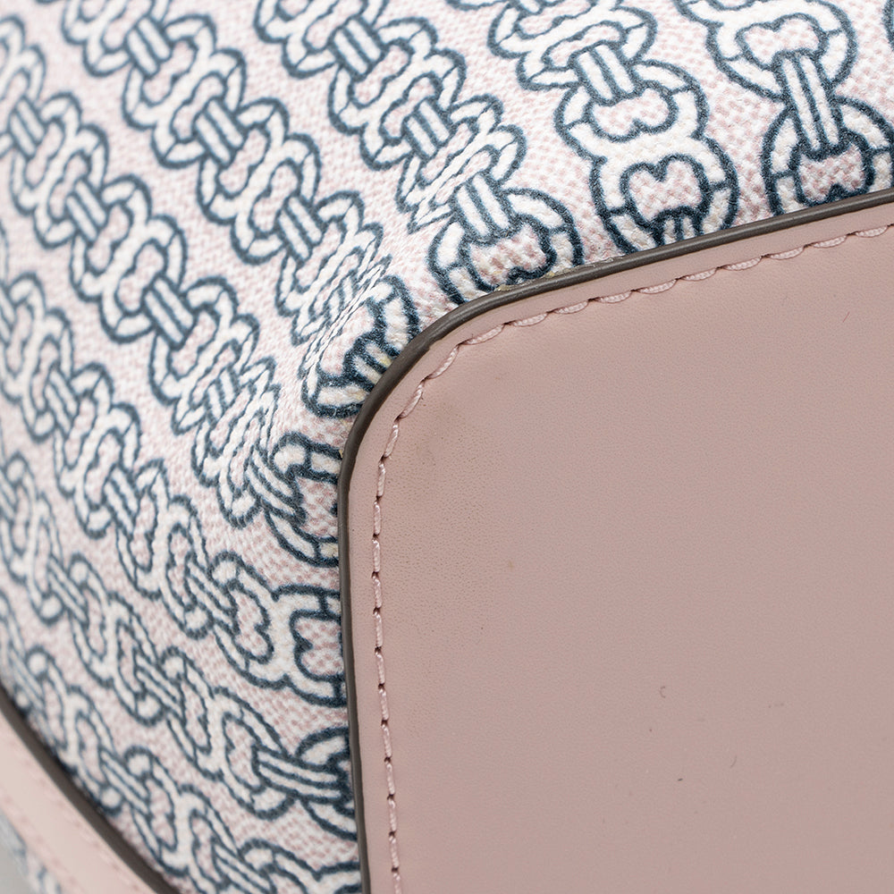 Tory Burch Canvas Gemini Link Chain Print Tote (SHF-18574)