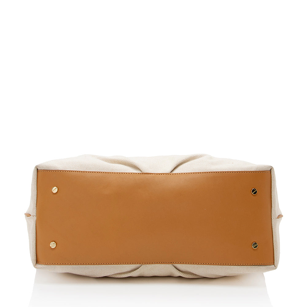 Tory Burch Canvas Tote (SHF-18124)
