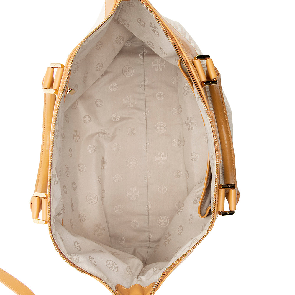 Tory Burch Canvas Tote (SHF-18124)