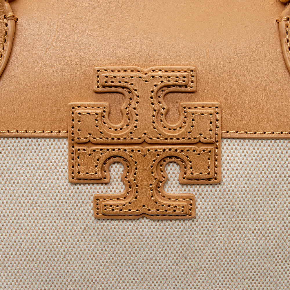 Tory Burch Canvas Tote (SHF-18124)