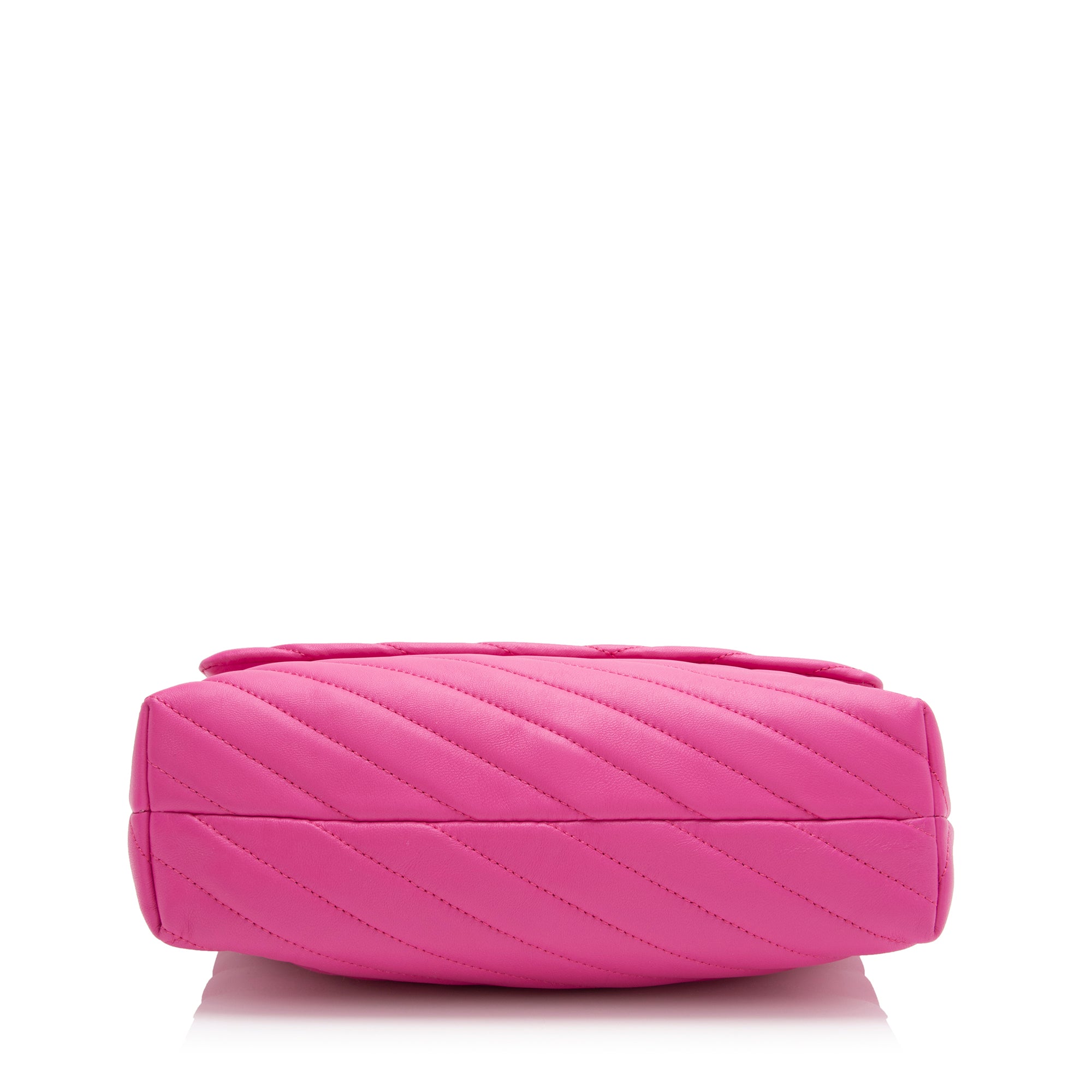 Tory Burch Chevron Leather Kira Large Shoulder Bag (SHF-Jn02AQ)