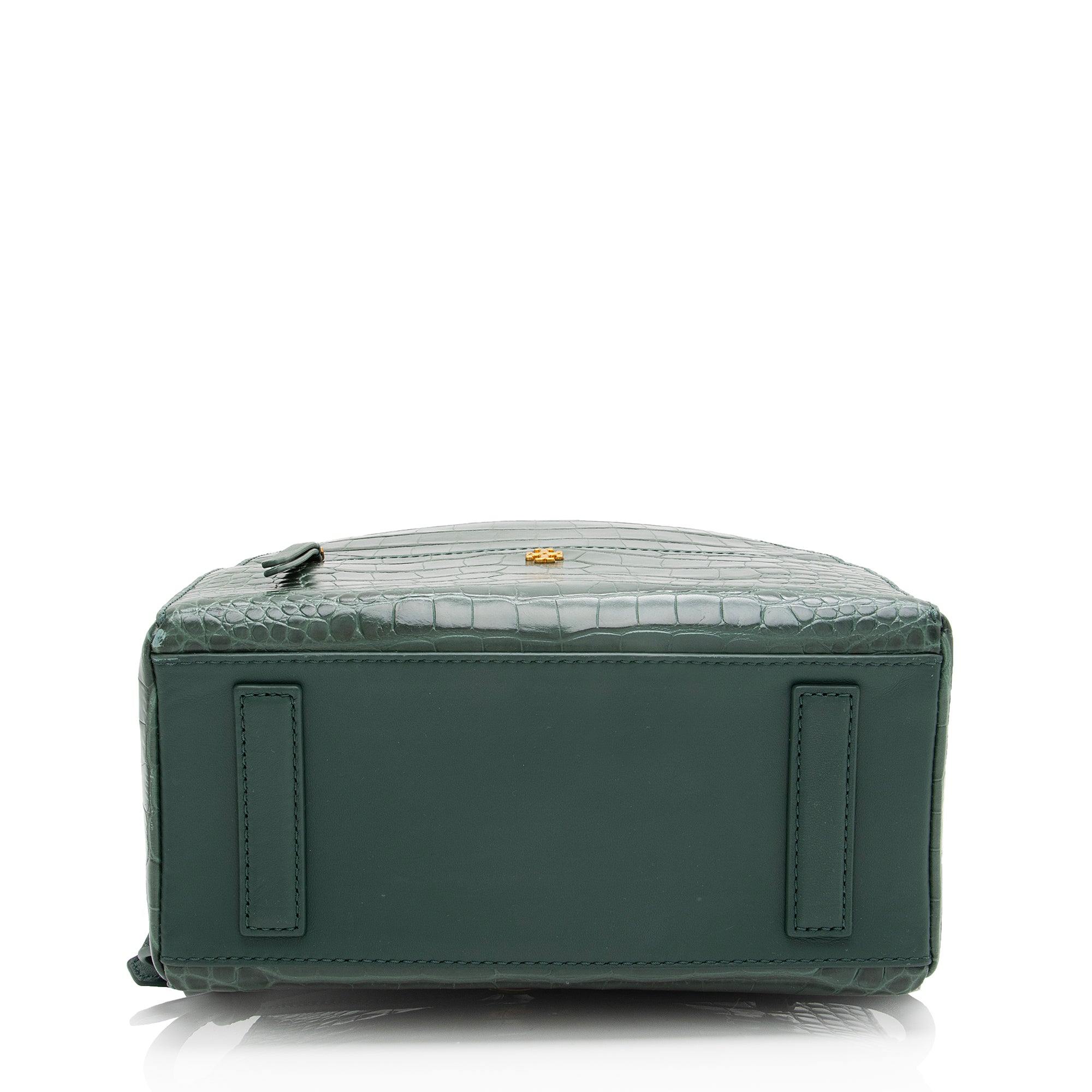 Tory Burch Croc Embossed Leather Mini Backpack (SHF-23657)