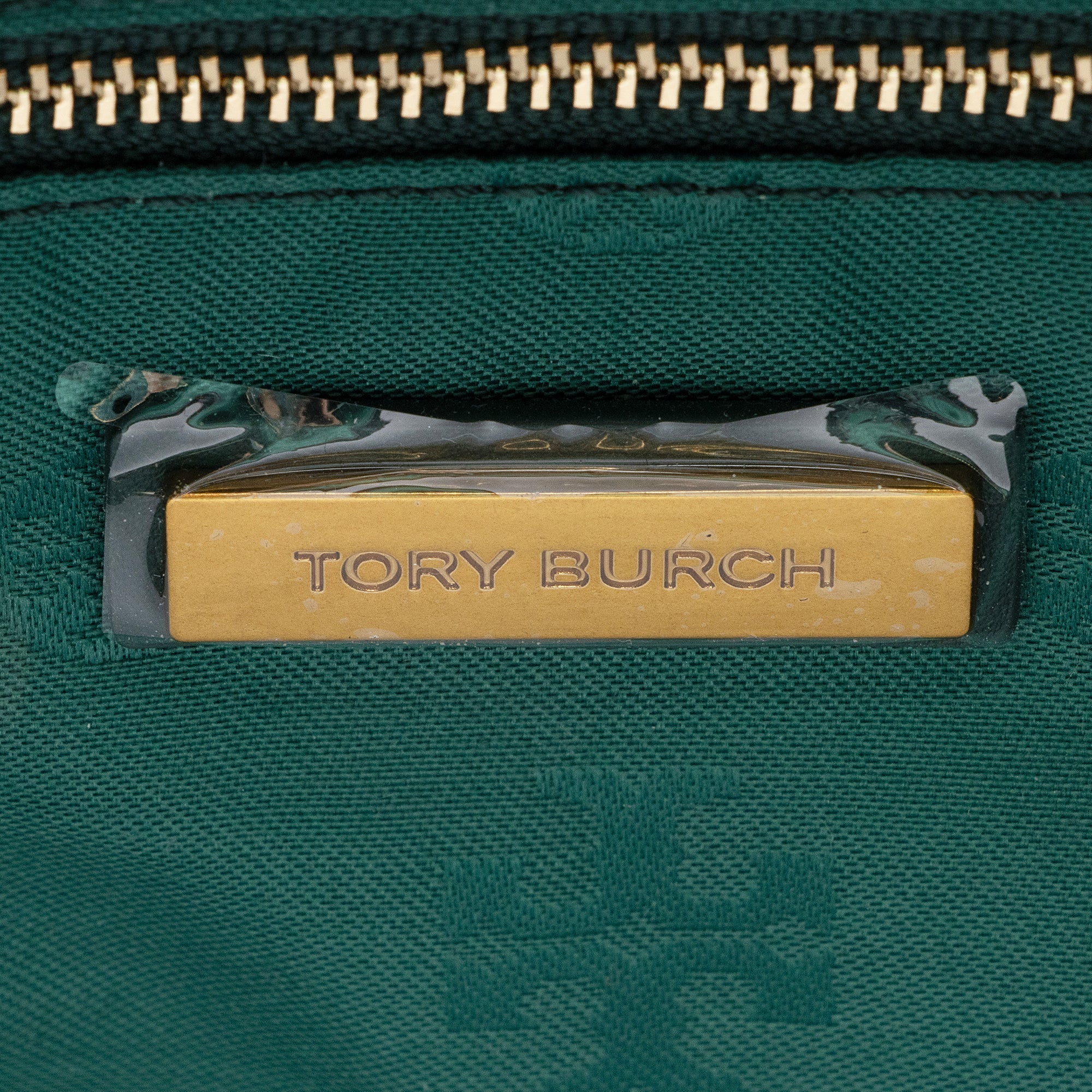 Tory Burch Croc Embossed Leather Mini Backpack (SHF-23657)