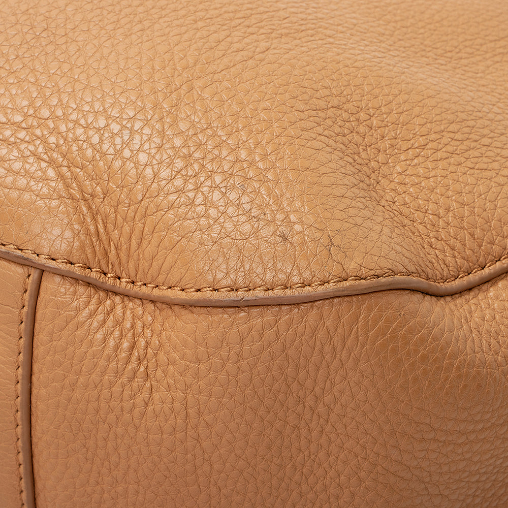 Tory Burch Leather Amanda Classic Hobo (SHF-19424)