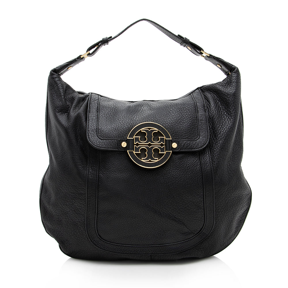 Tory Burch Leather Amanda Large Hobo (SHF-17849)