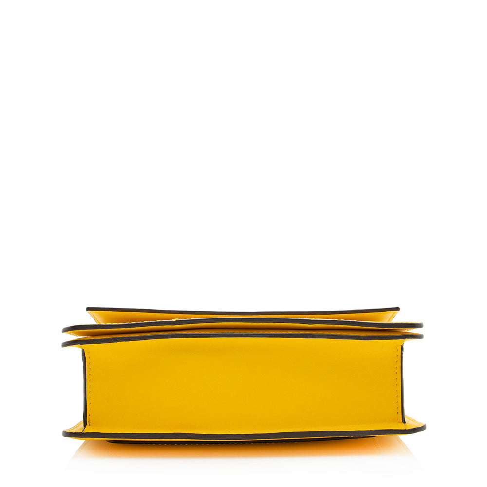 Tory Burch Leather Block-T Box Crossbody Bag (SHF-20864)