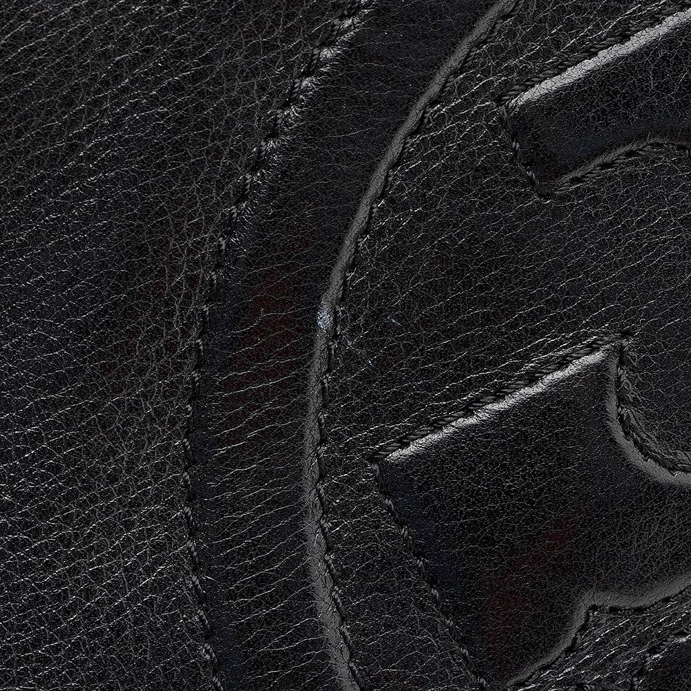 Tory Burch Leather Bombe Tote (SHF-20378)