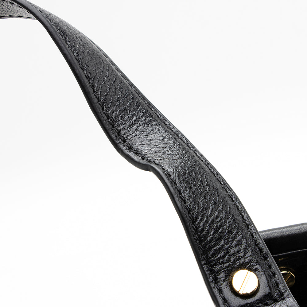 Tory Burch Leather Bombe Tote (SHF-20378)