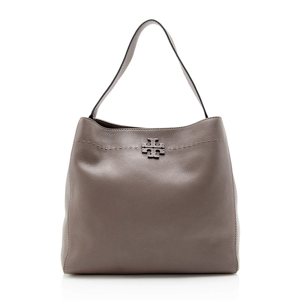 Tory Burch Leather Chain McGraw Shoulder Bag - FINAL SALE (SHF-14764)