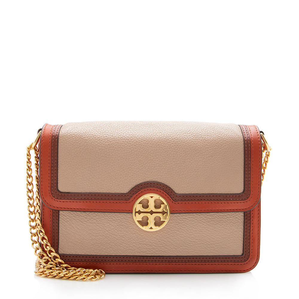 Tory Burch Leather Chelsea Convertible Shoulder Bag (SHF-14013)