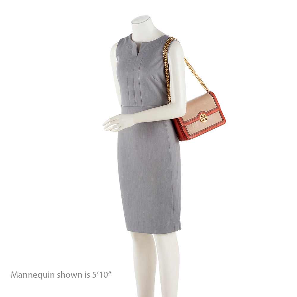 Tory Burch Leather Chelsea Convertible Shoulder Bag (SHF-14013)