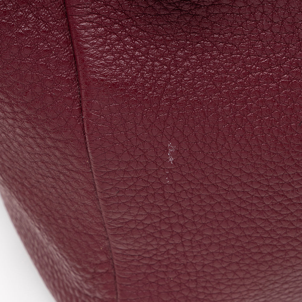 Tory Burch Leather Harper Center-Zip Tote (SHF-19977)