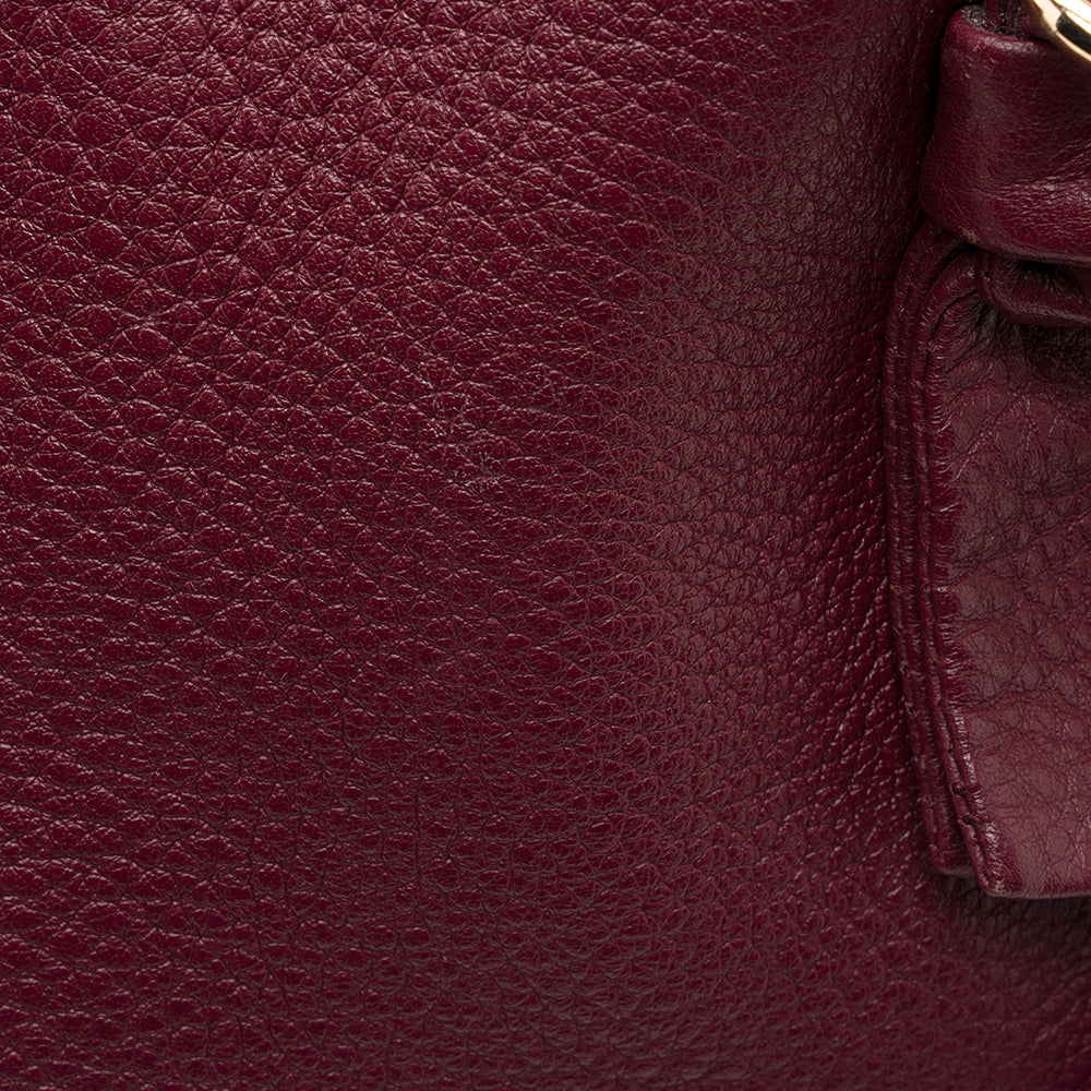 Tory Burch Leather Harper Center-Zip Tote (SHF-19977)