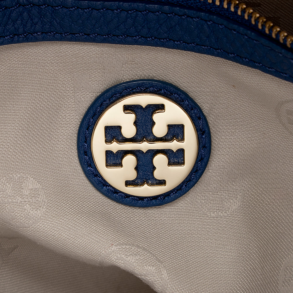 Tory Burch Leather Kipp Hobo - FINAL SALE (SHF-18887)