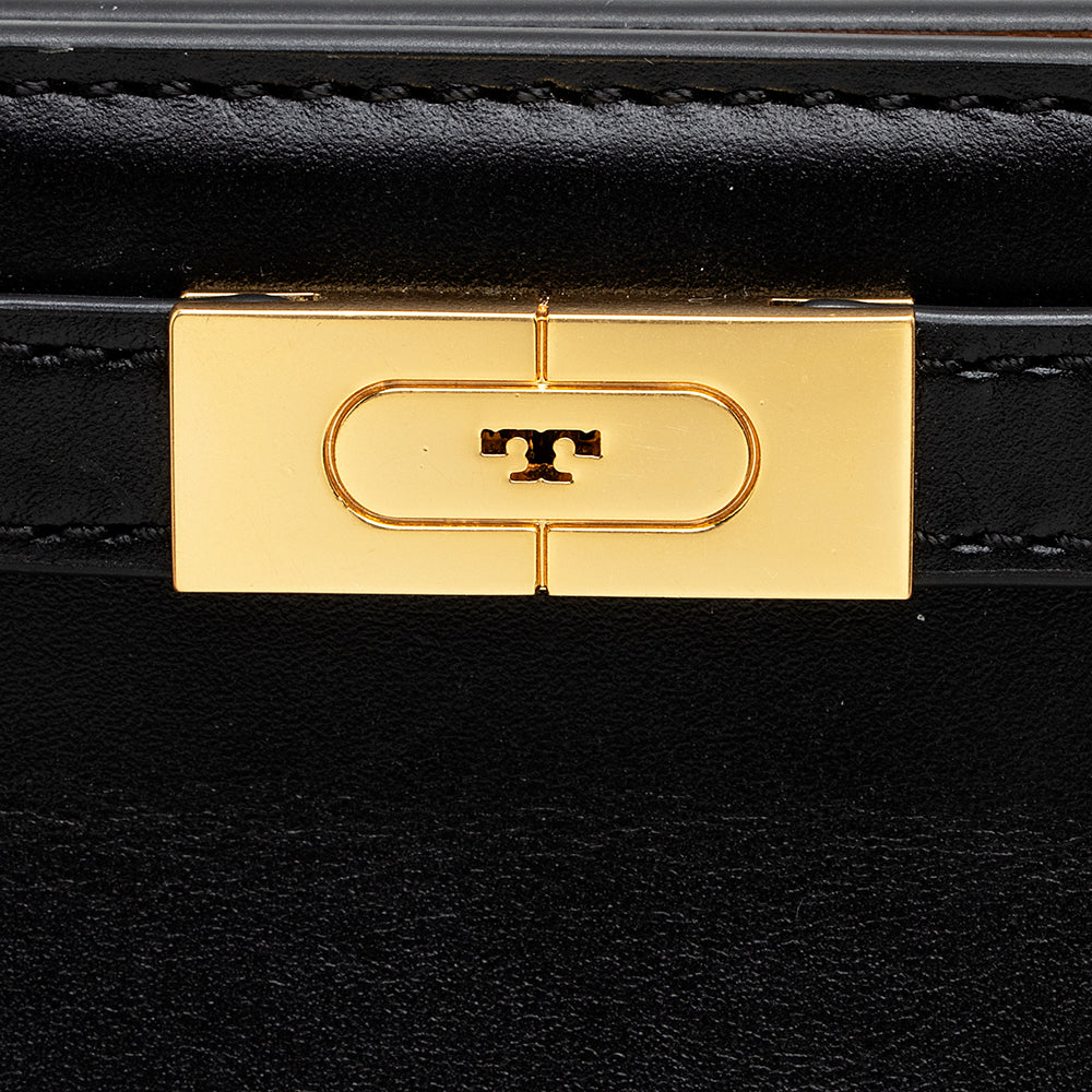 Tory Burch Leather Lee Radziwill Nano Top Handle Satchel (SHF-18575)