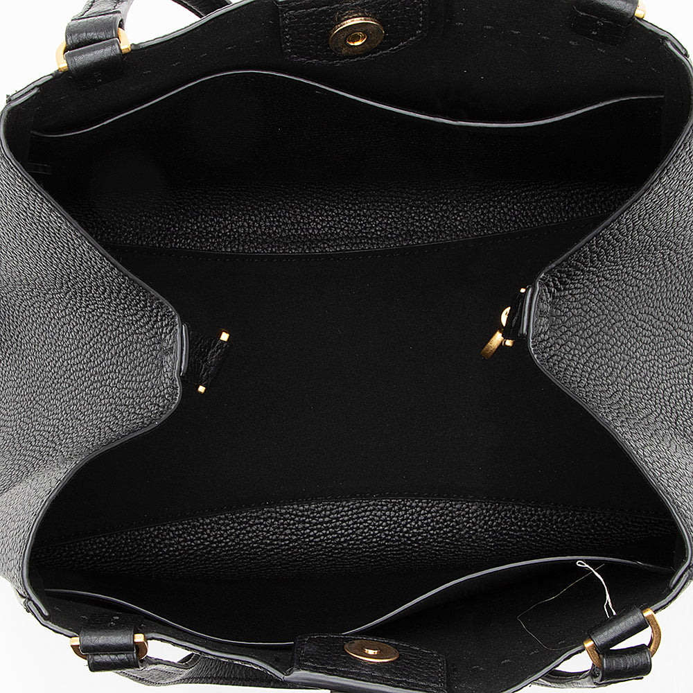 Tory Burch Leather McGraw Carryall Satchel (SHF-17673)