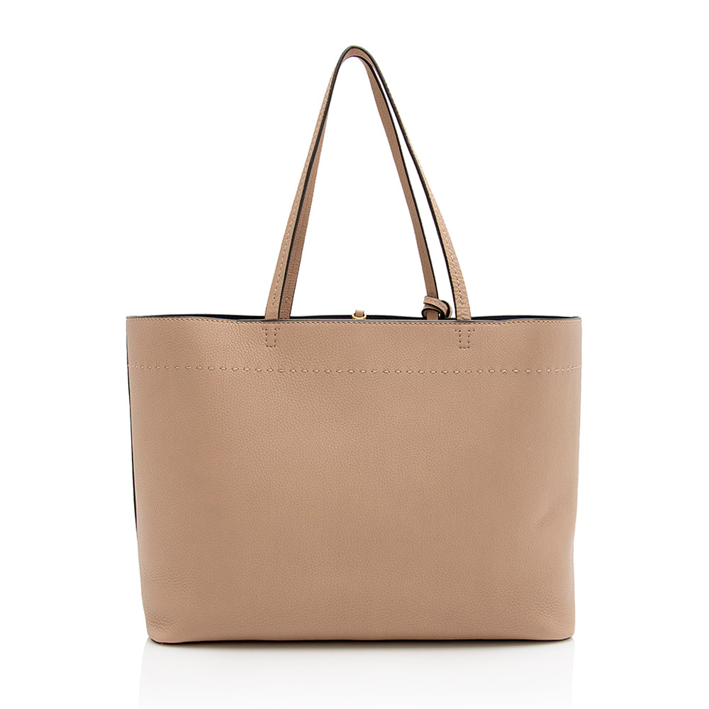 Tory Burch Leather McGraw Tote (SHF-20983)