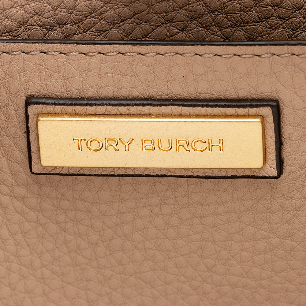 Tory Burch Leather McGraw Tote (SHF-20983)
