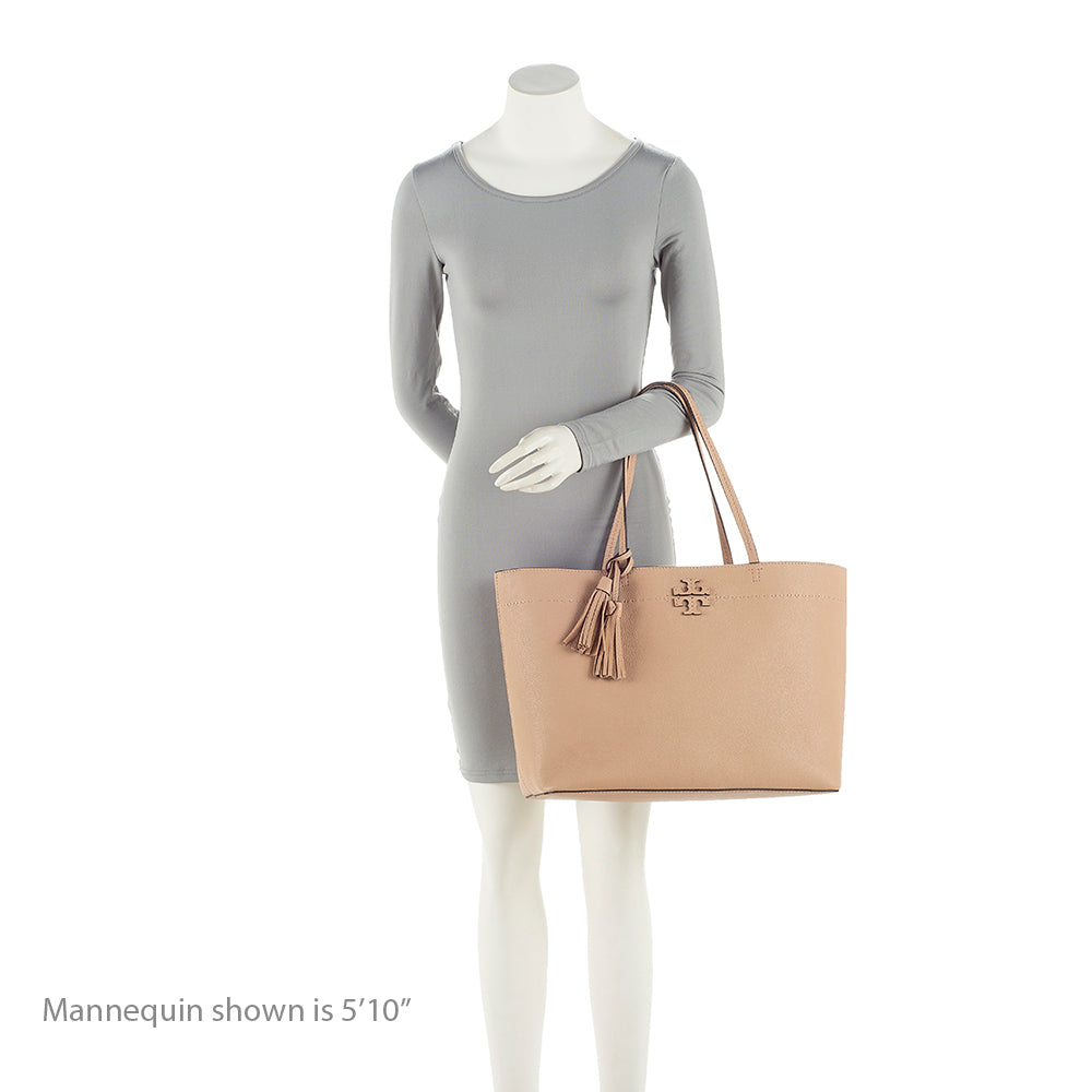 Tory Burch Leather McGraw Tote (SHF-20983)