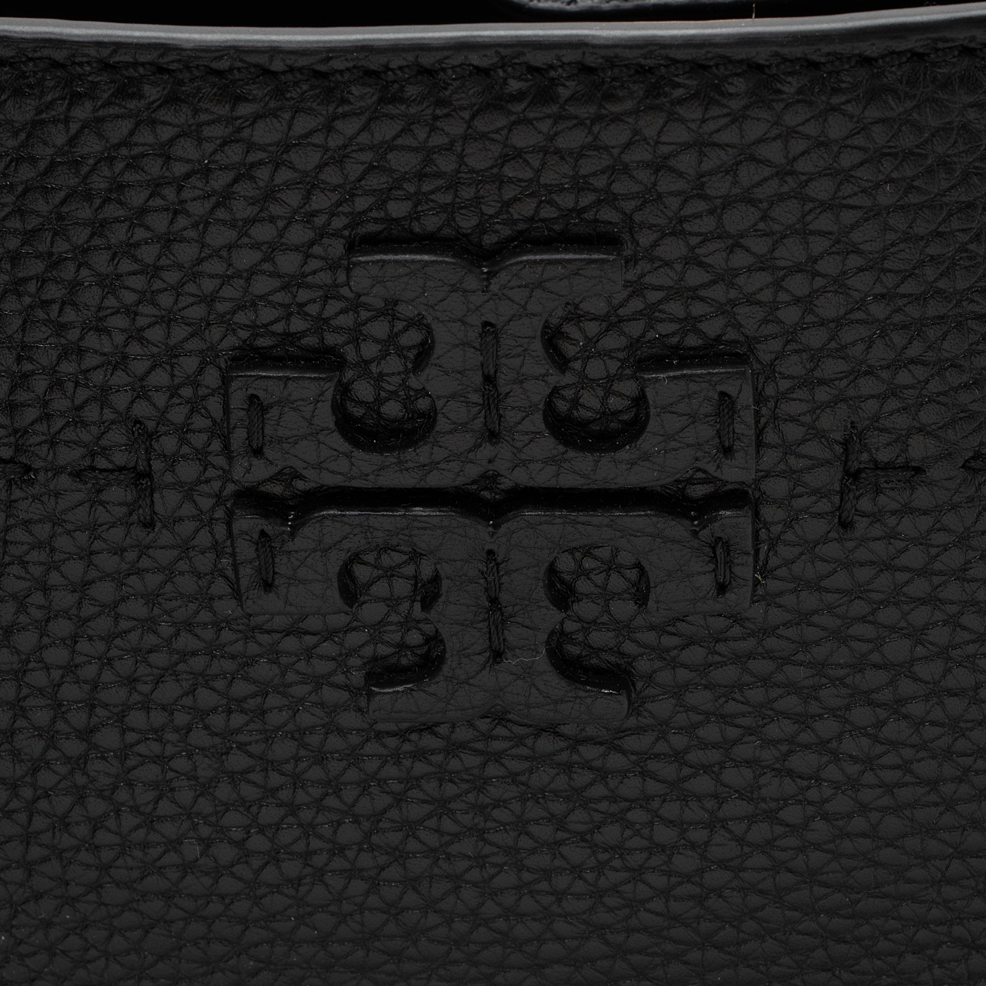 Tory Burch Leather McGraw Triple Compartment Tote (SHF-22660)