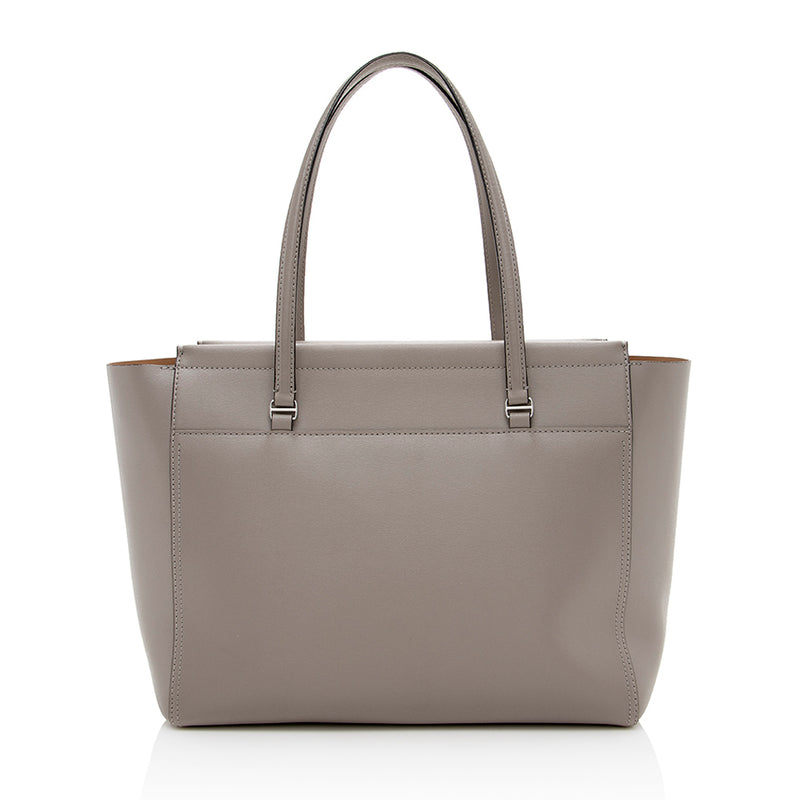 Tory Burch Leather Parker Tote (SHF-16786)