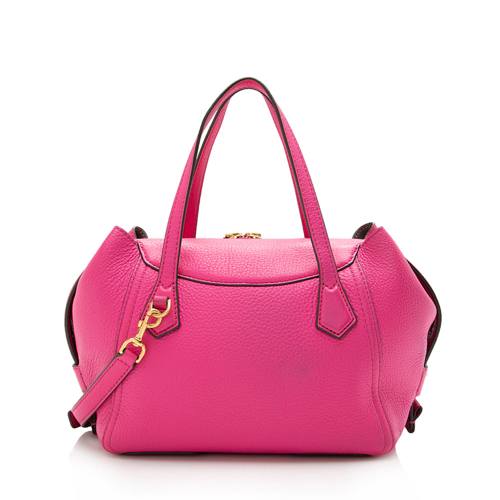 Tory Burch Leather Perry Satchel (SHF-17408)