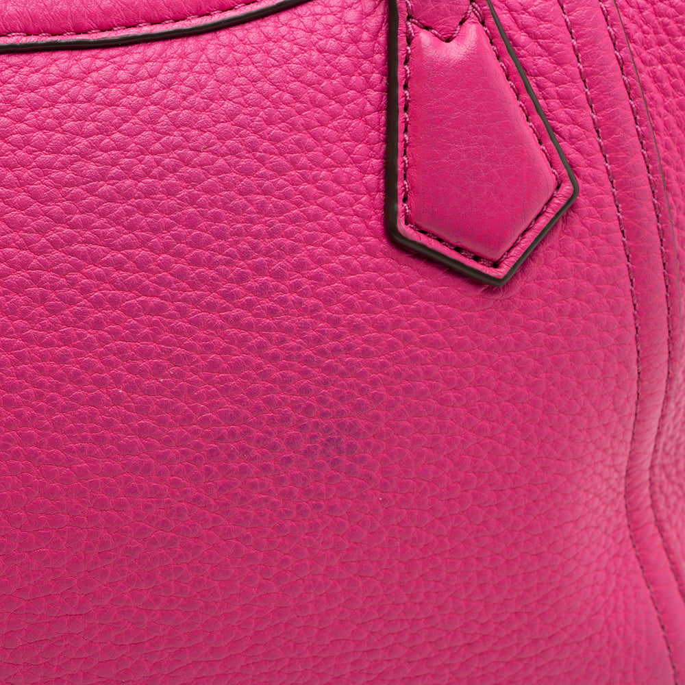 Tory Burch Leather Perry Satchel (SHF-17408)