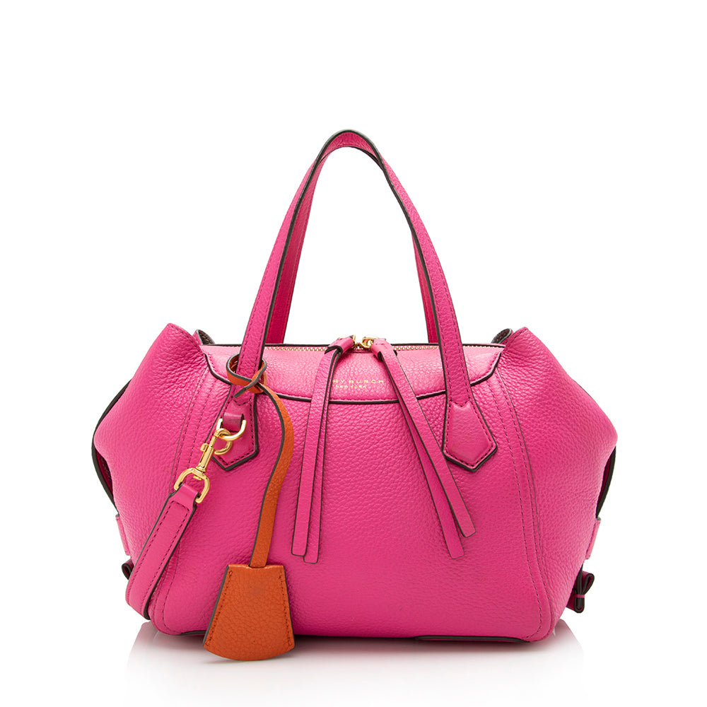 Tory Burch Leather Perry Satchel (SHF-17408)