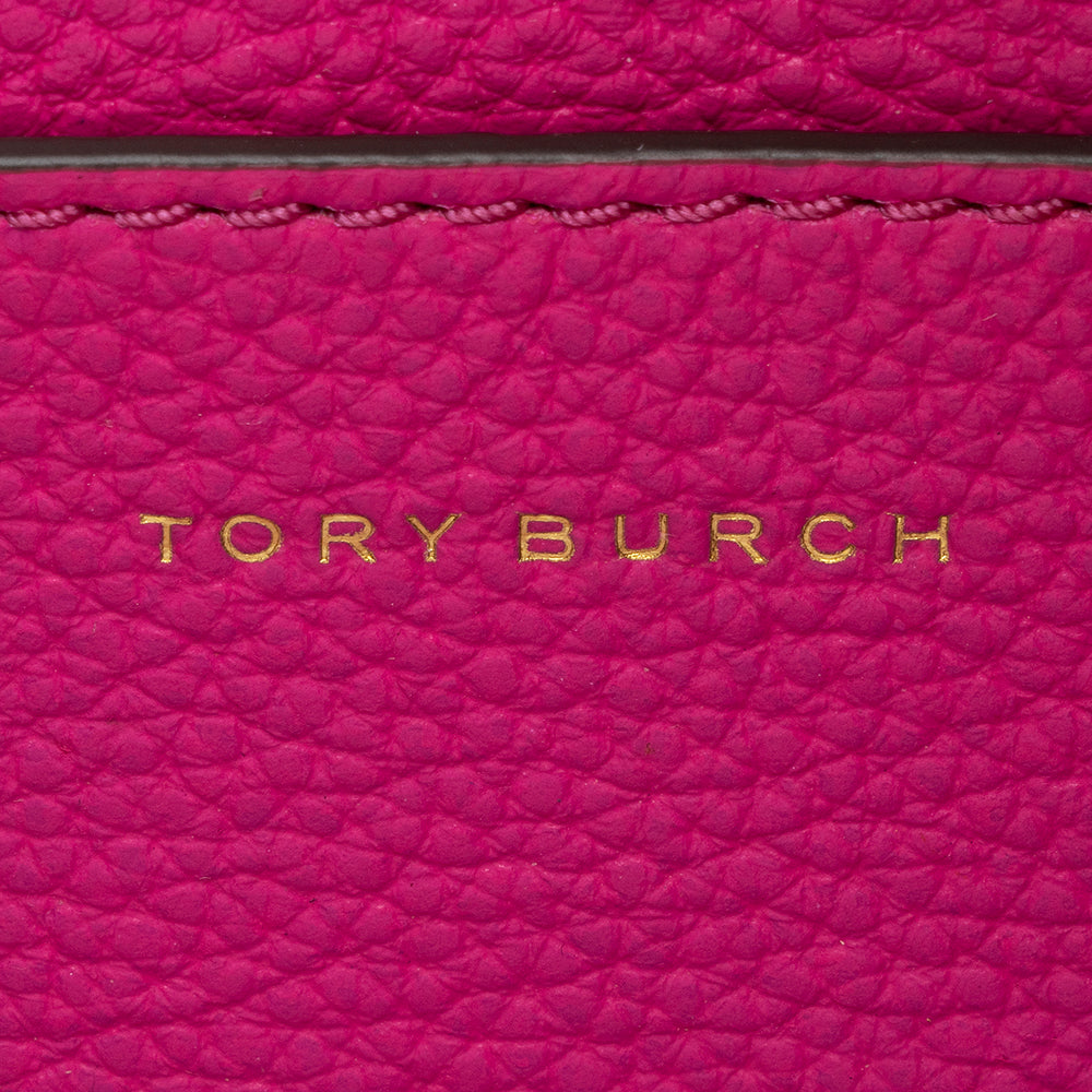 Tory Burch Leather Perry Satchel (SHF-17408)
