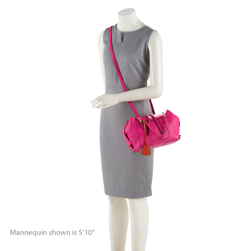 Tory Burch Leather Perry Satchel (SHF-17408)