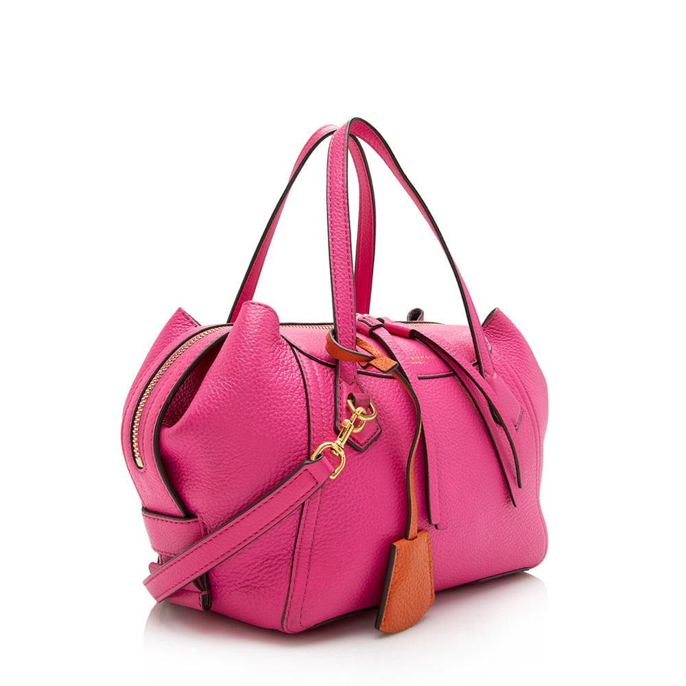 Tory Burch Leather Perry Satchel (SHF-17408)