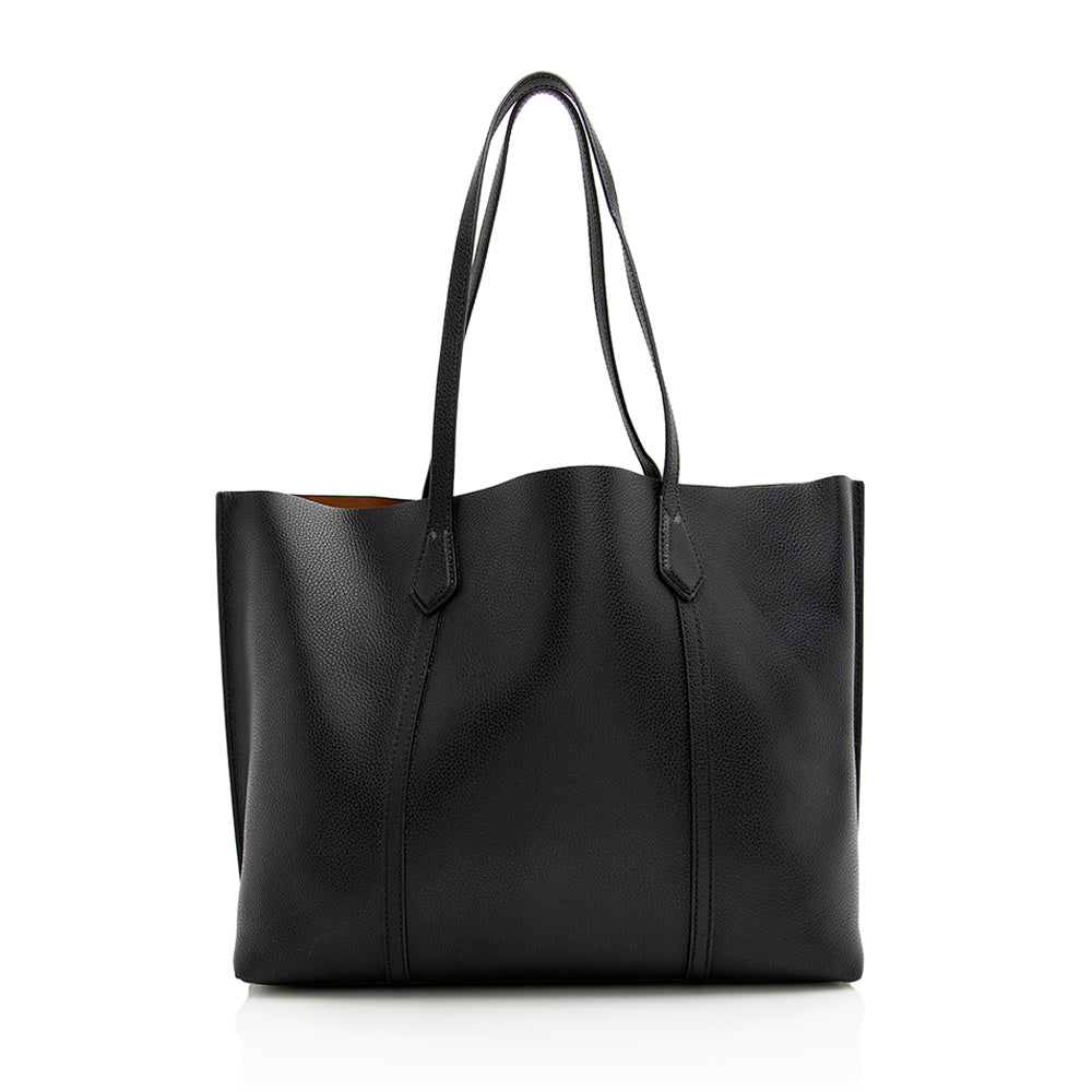 Tory Burch Leather Perry Tote (SHF-20517)