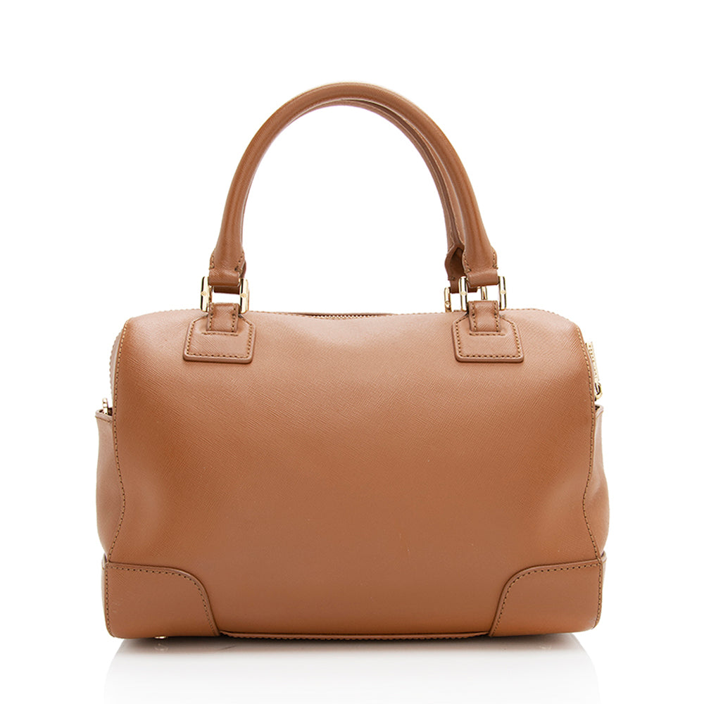 Tory Burch Leather Robinson Middy Satchel - FINAL SALE (SHF-19075)