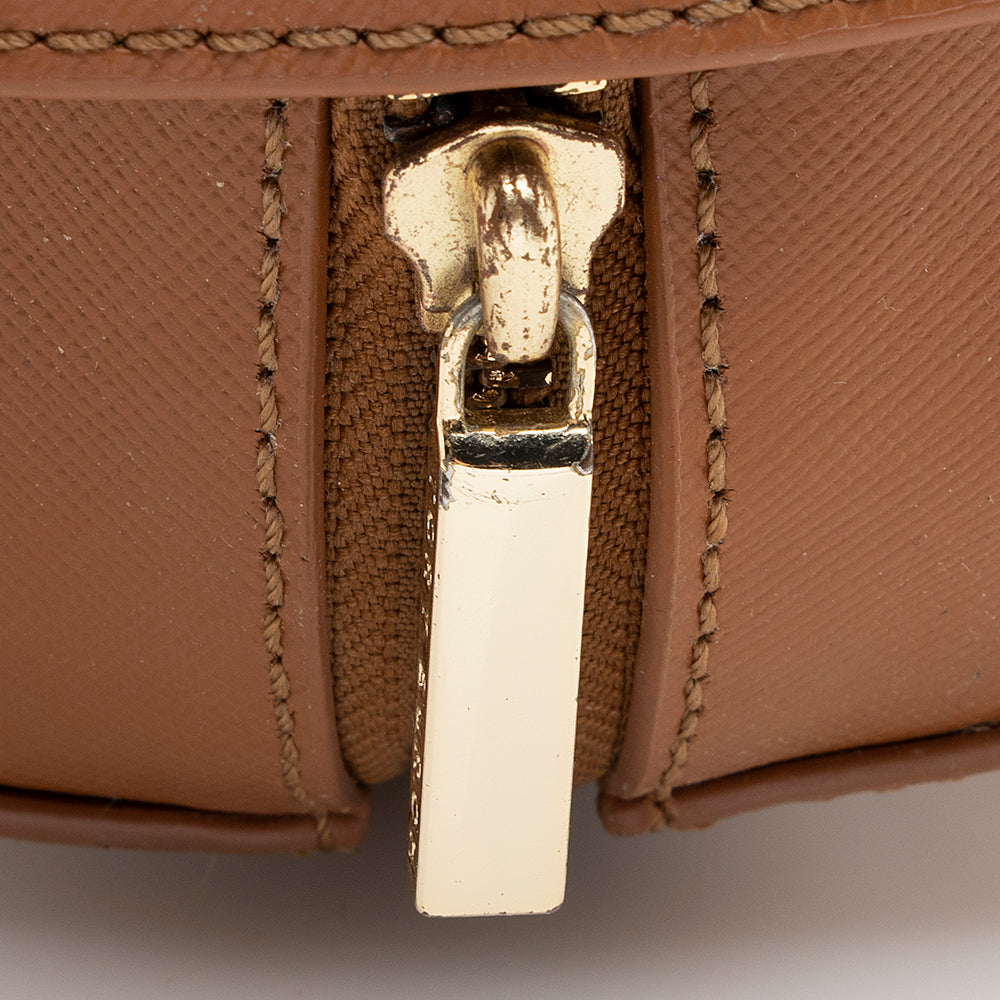 Tory Burch Leather Robinson Middy Satchel - FINAL SALE (SHF-19075)