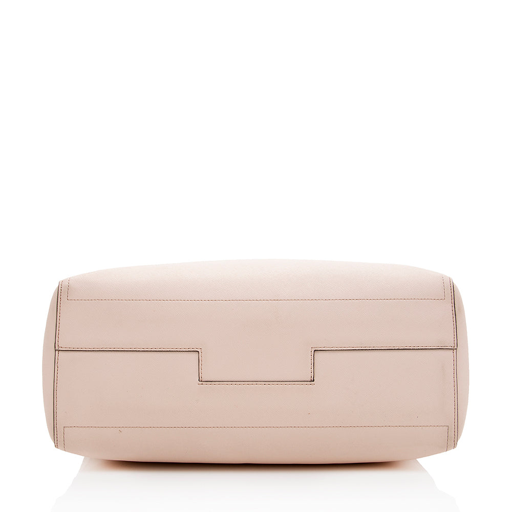 Tory Burch Leather Robinson Tote (SHF-19009)