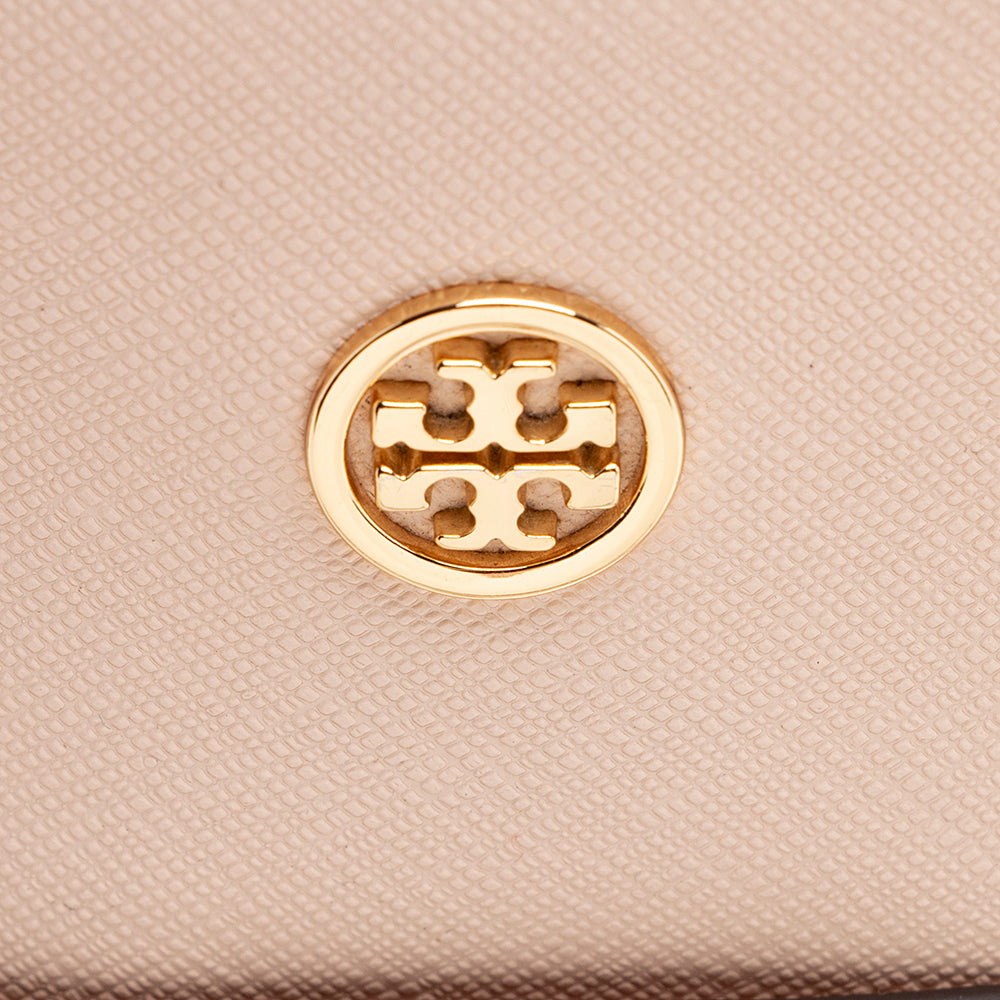 Tory Burch Leather Robinson Tote (SHF-19009)