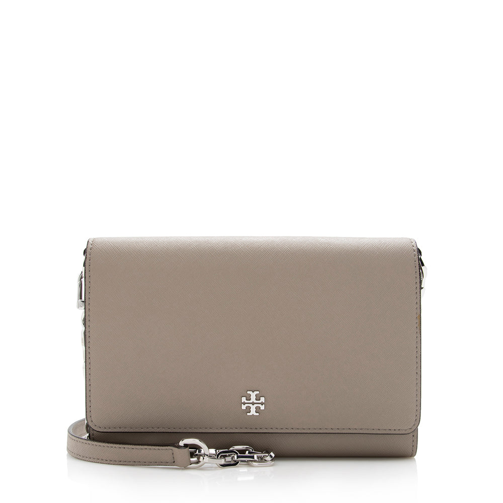 Tory Burch Leather Robinson Wallet on Chain Bag (SHF-16536)