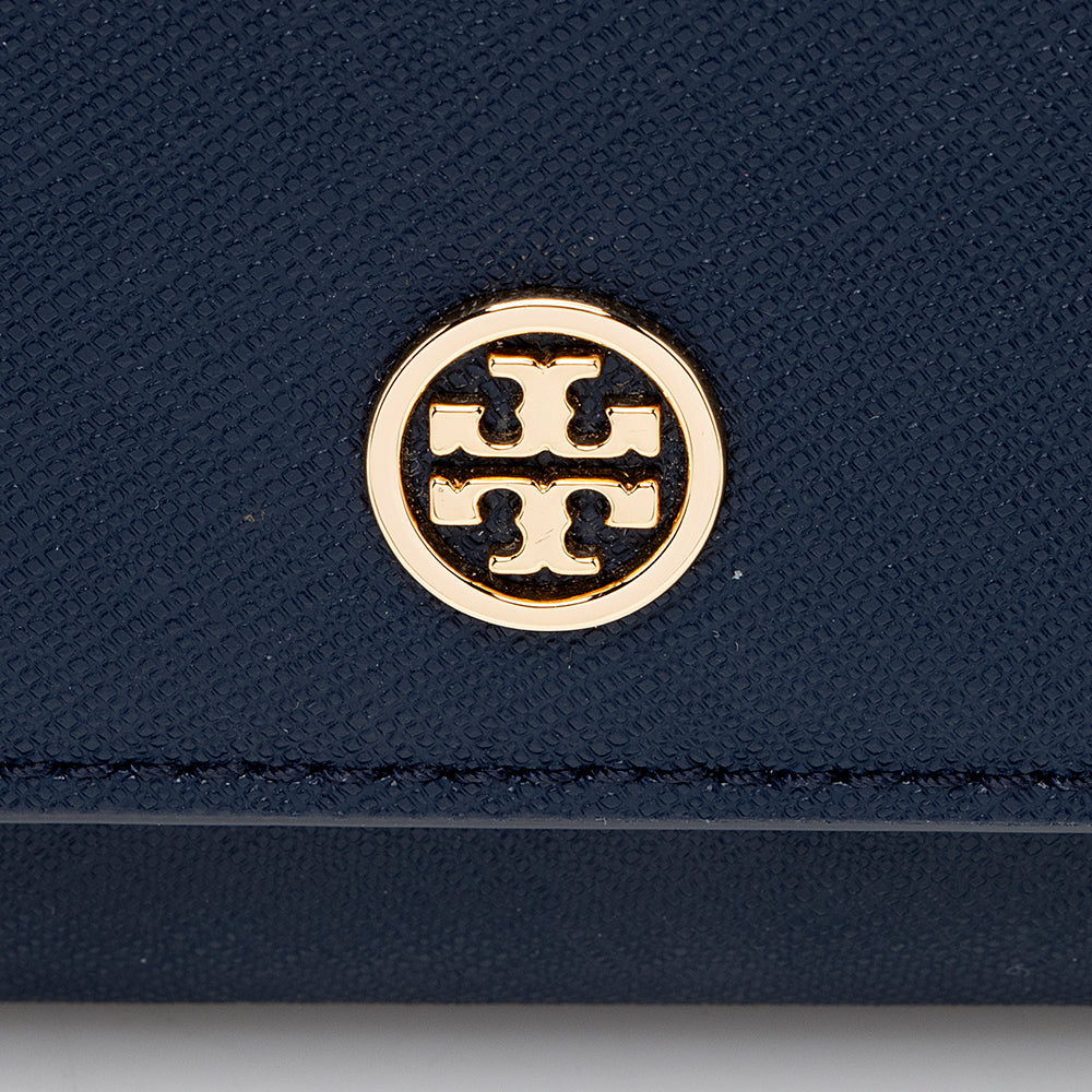 Tory Burch Leather Robinson Wallet on Chain Bag (SHF-18181)