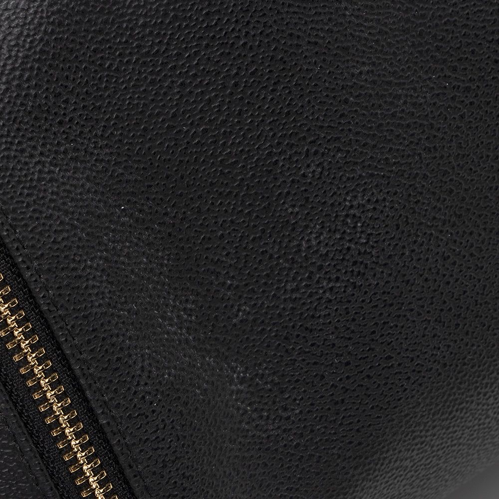 Tory Burch Leather Striped Boston Bag (SHF-19151)