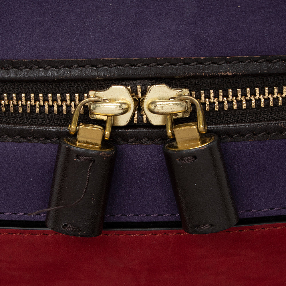 Tory Burch Leather T Patchwork Satchel (SHF-17921)