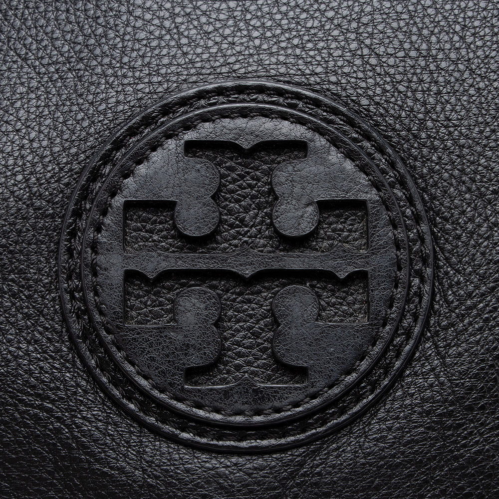 Tory Burch Leather Marion Saddle Bag (SHF-15173)