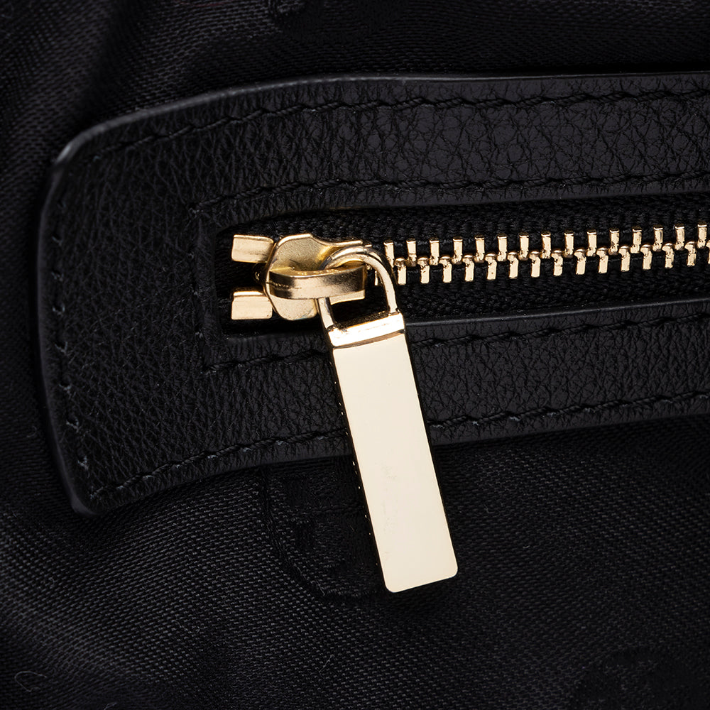 Tory Burch Leather Marion Saddle Bag (SHF-15173)