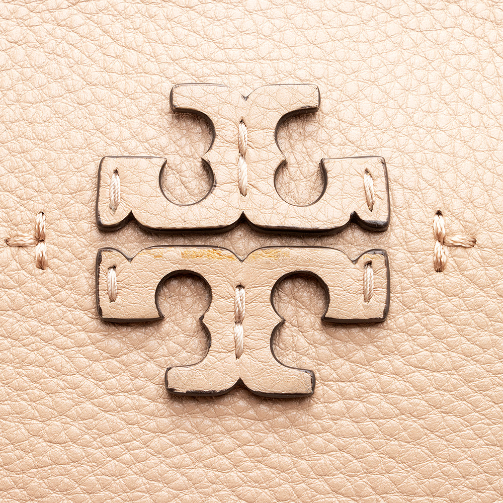 Tory Burch Pebbled Leather McGraw Camera Bag (SHF-19136)