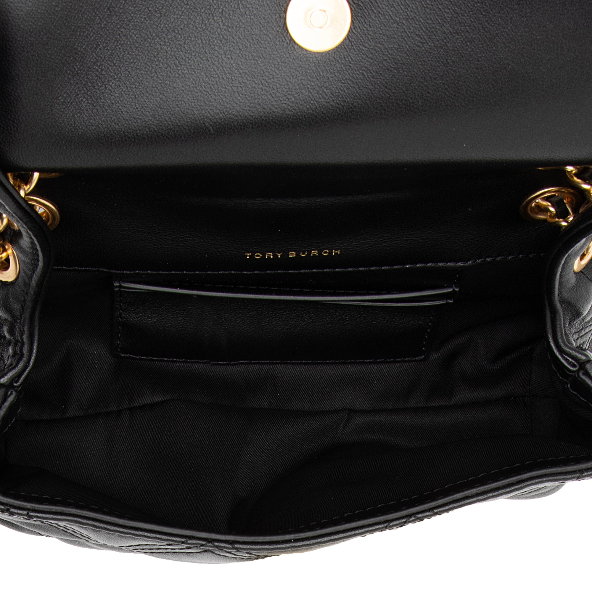 Tory Burch Quilted Leather Fleming Soft Mini Convertible Shoulder Bag (SHF-23203)