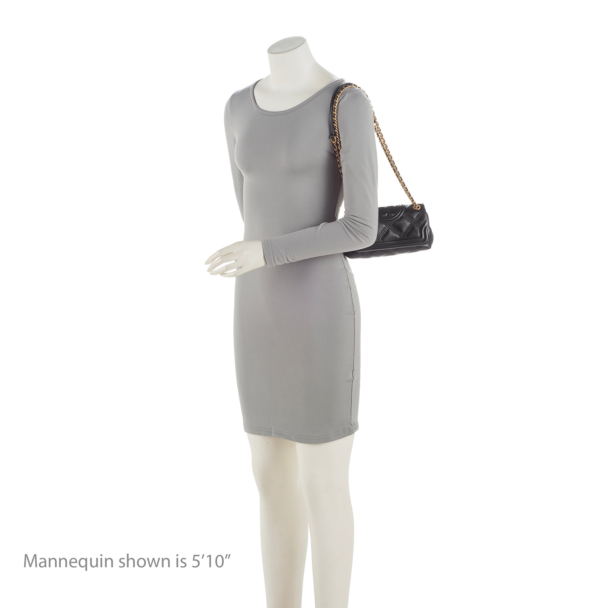 Tory Burch Quilted Leather Fleming Soft Mini Convertible Shoulder Bag (SHF-23203)