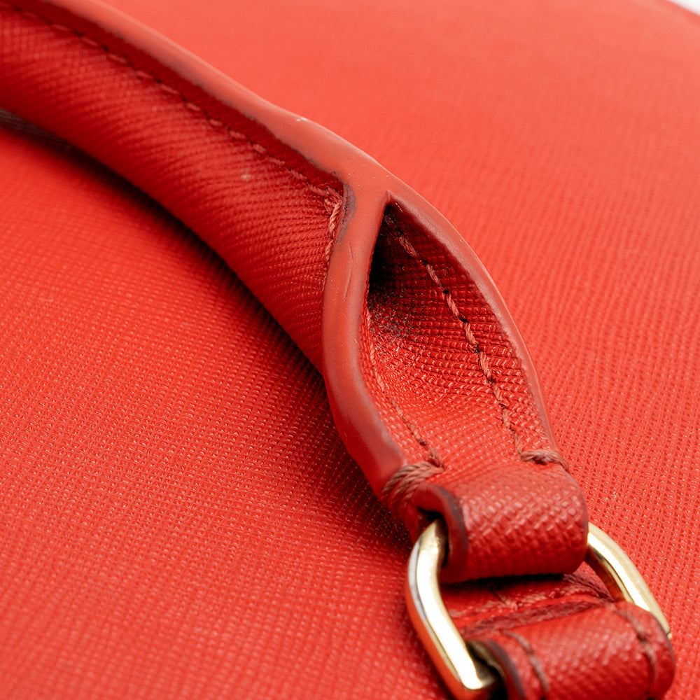 Tory Burch Saffiano Leather Mini Convertible Tote (SHF-15746)