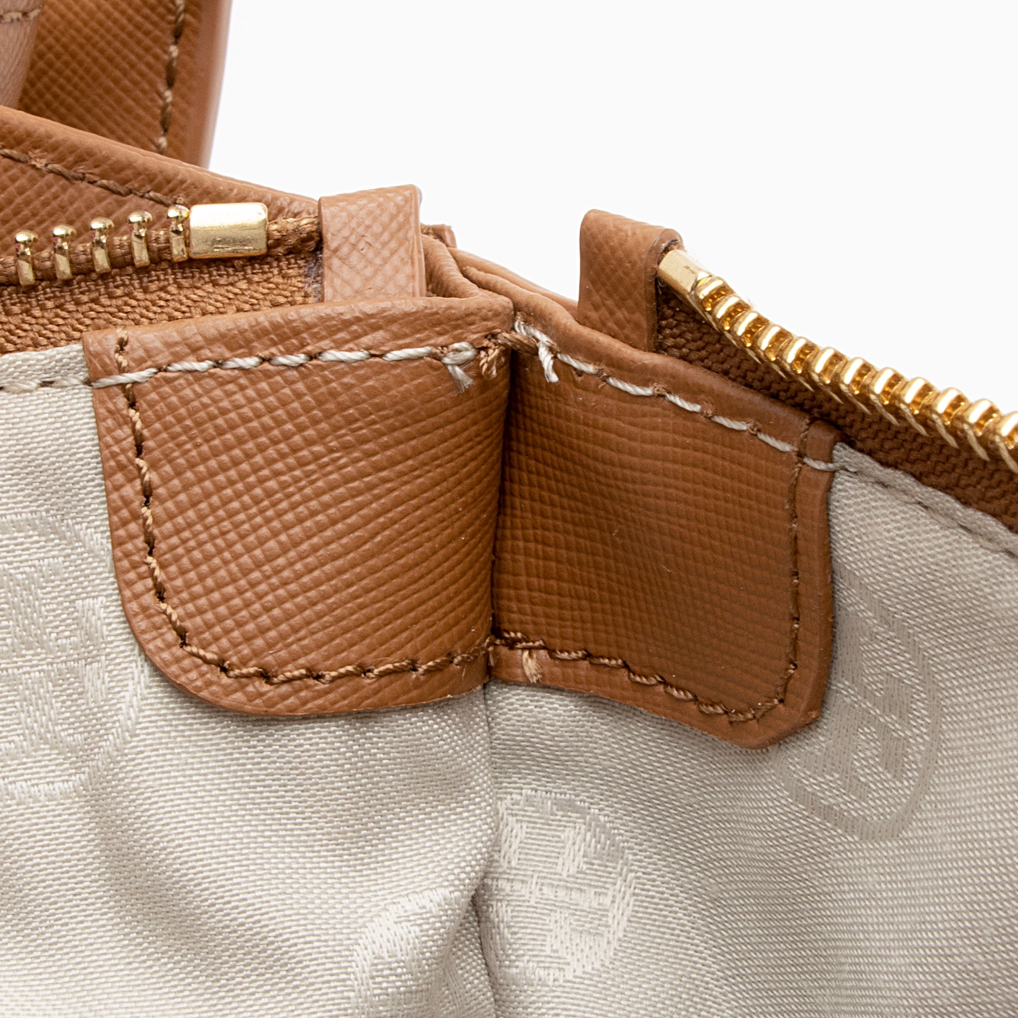 Tory Burch Saffiano Leather Robinson Double Zip Tote (SHF-22949)