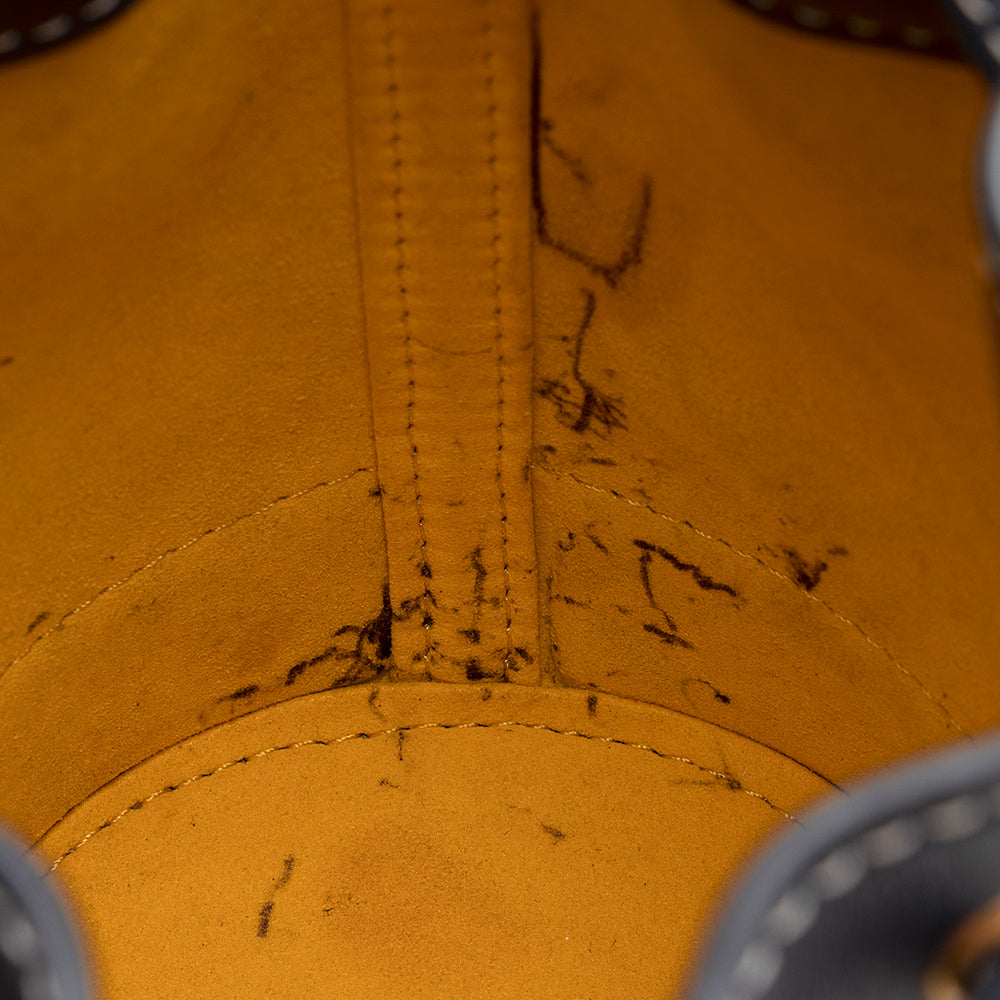 Tory Burch T Monogram Jacquard Mini Bucket Bag (SHF-20673)